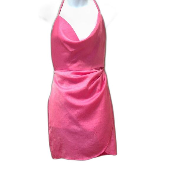 Princess Polly Dresses & Skirts - Princess Polly Ensley Mini Womans Dress Pink Size 4 backless Club